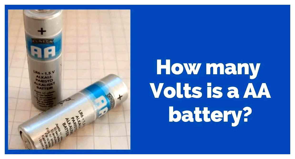 many, volts, battery, types, voltage, range