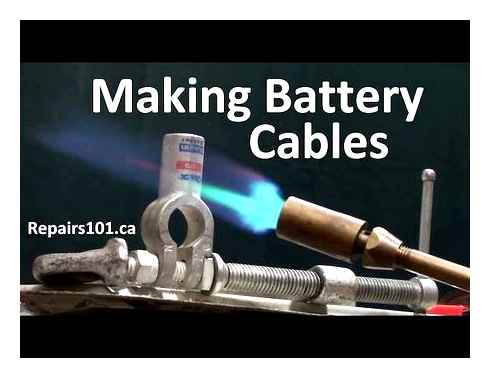 making, marine, battery, cables, welder, cable